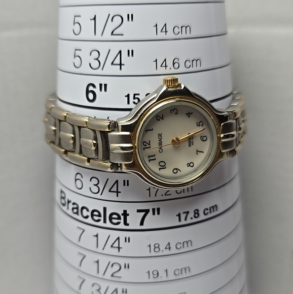 Carriage By Timex N9 WR30M Two Tone Ladies Stainless Indiglo New Battery - Picture 6 of 10